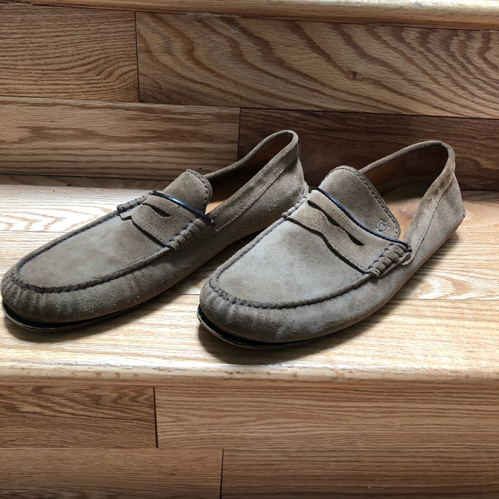 Suede Loafers